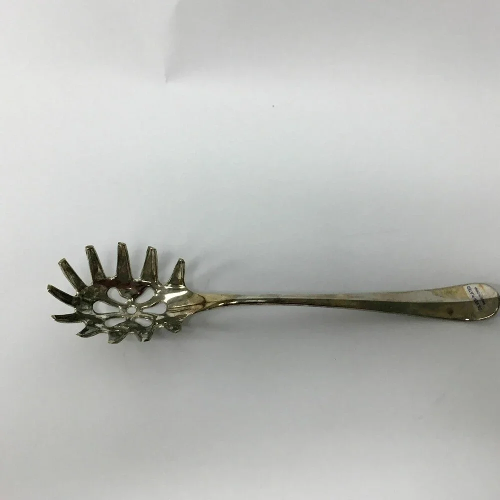 Silver-Plate Serving Set Piece - Silver